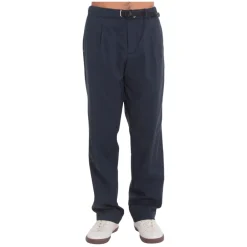 Outlet Tech Cotton Straight Pants Bukser