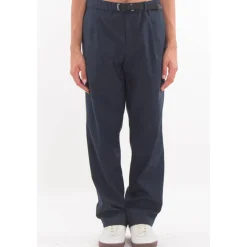 Outlet Tech Cotton Straight Pants Bukser