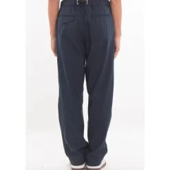 Outlet Tech Cotton Straight Pants Bukser