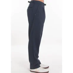 Outlet Tech Cotton Straight Pants Bukser
