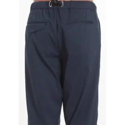Outlet Tech Cotton Straight Pants Bukser