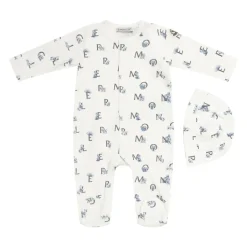 Discount Teddy Bear Logo Print Cotton Set Børn Bodystocking & Sæt