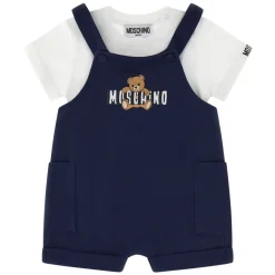 Discount Teddy Bear T-shirt og Overalls Sæt Børn Bodystocking & Sæt