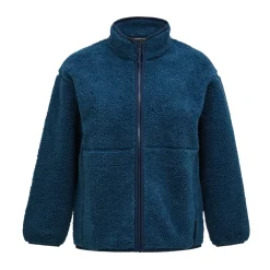 Teddy Fleece Jakke med Lynlås Fleece