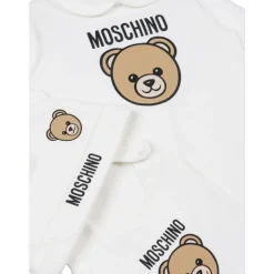 Teddy Print Baby Tøj Sæt Børn Bodystocking & Sæt