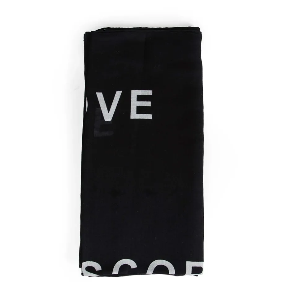 New Temple Printed Cot Scarf Halstørklæder Og Tørklæder