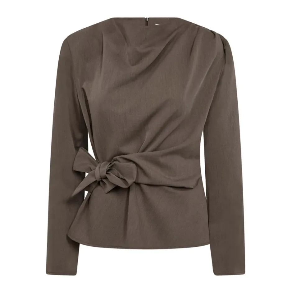 TengaCC Plisseret Bluse Dame Bluser & Skjorter