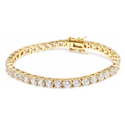 Sale Tennis Bracelet in Gold Dame Smykker