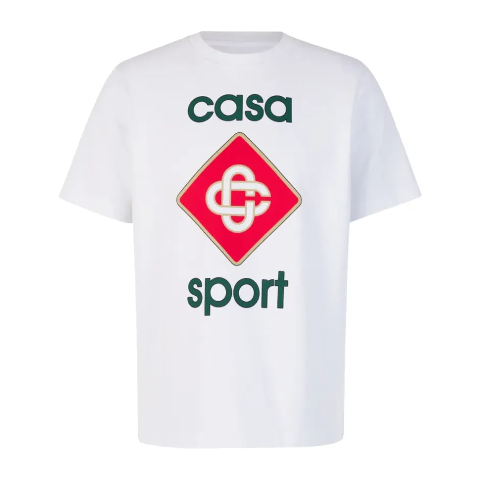 Hot Tennis Club Logo Crew-neck T-shirt T-Shirts & Toppe