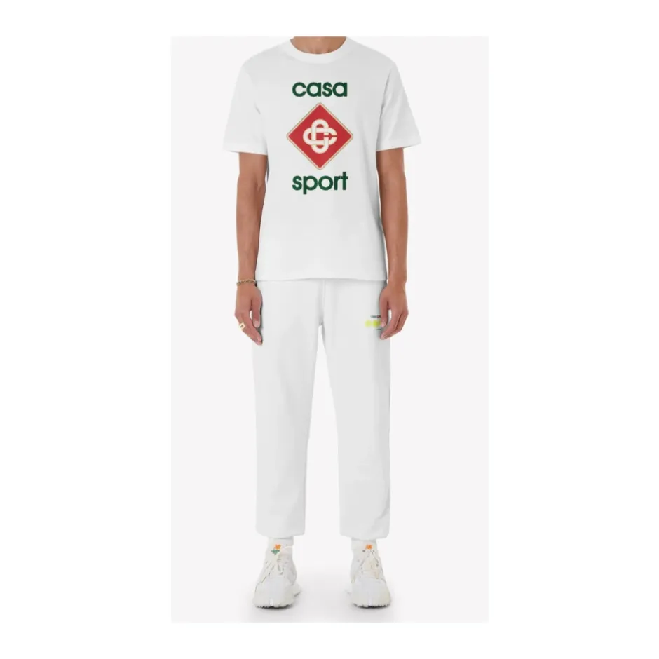 Hot Tennis Club Logo Crew-neck T-shirt T-Shirts & Toppe