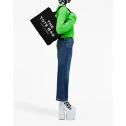Clearance The Canvas Large Tote Bag Dame Indkøbstasker