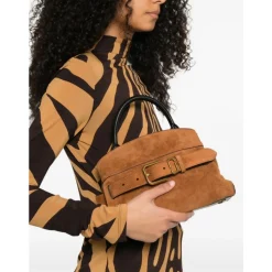 New The Satchel Lille Læder Skuldertaske Dame Håndtasker