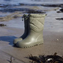 Discount Thermo Snowboot Drizzle - Dry Leaves Børn Gummistøvler