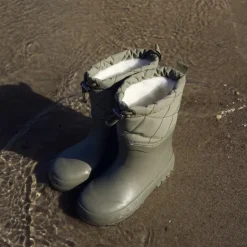 Discount Thermo Snowboot Drizzle - Dry Leaves Børn Gummistøvler