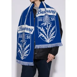 Thistle Shield Wool Scarf Halstørklæder Og Tørklæder