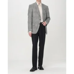 Clearance Tidløs Check Blazer Jakkesæt