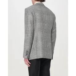 Clearance Tidløs Check Blazer Jakkesæt