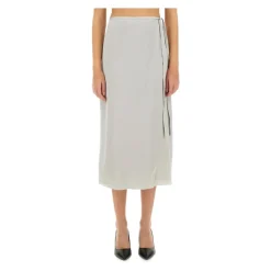 Discount Tie Wrap Skirt Dame Nederdele