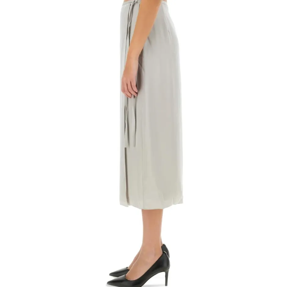 Discount Tie Wrap Skirt Dame Nederdele