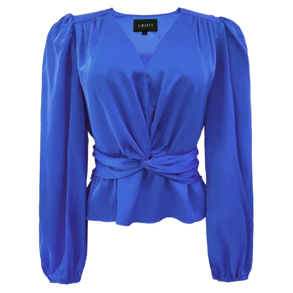 Clearance Tiki LS Twist Blouse Dame Bluser & Skjorter