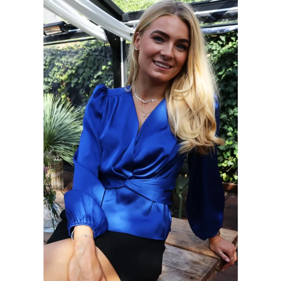Clearance Tiki LS Twist Blouse Dame Bluser & Skjorter