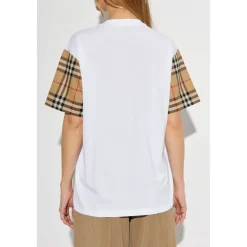 Clearance Tjek Ærmer T-Shirt Dame T-Shirts