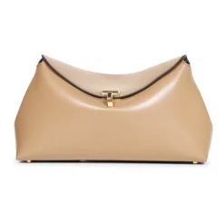 Outlet T-Lock Læder Clutch Dame Clutch