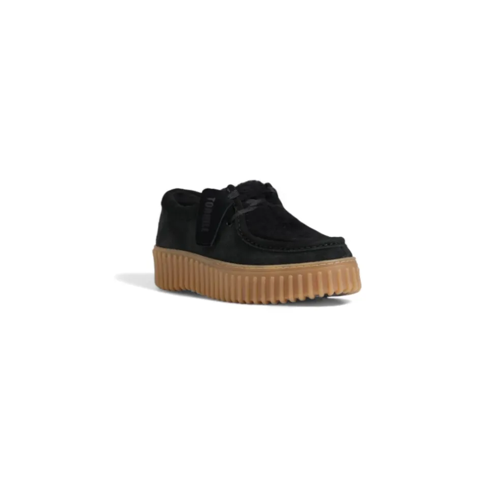 Outlet Torhill Suede Crepe Casual Sko Dame Snøresko
