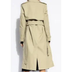 Trenchcoat med bælte Dame Frakker