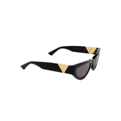 Hot Triangle Metal Detail Cat Eye Solbriller Dame Solbriller