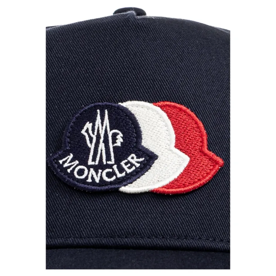 Best Tricolor Logo Bomuld Baseball Cap Børn Huer & Kasketter