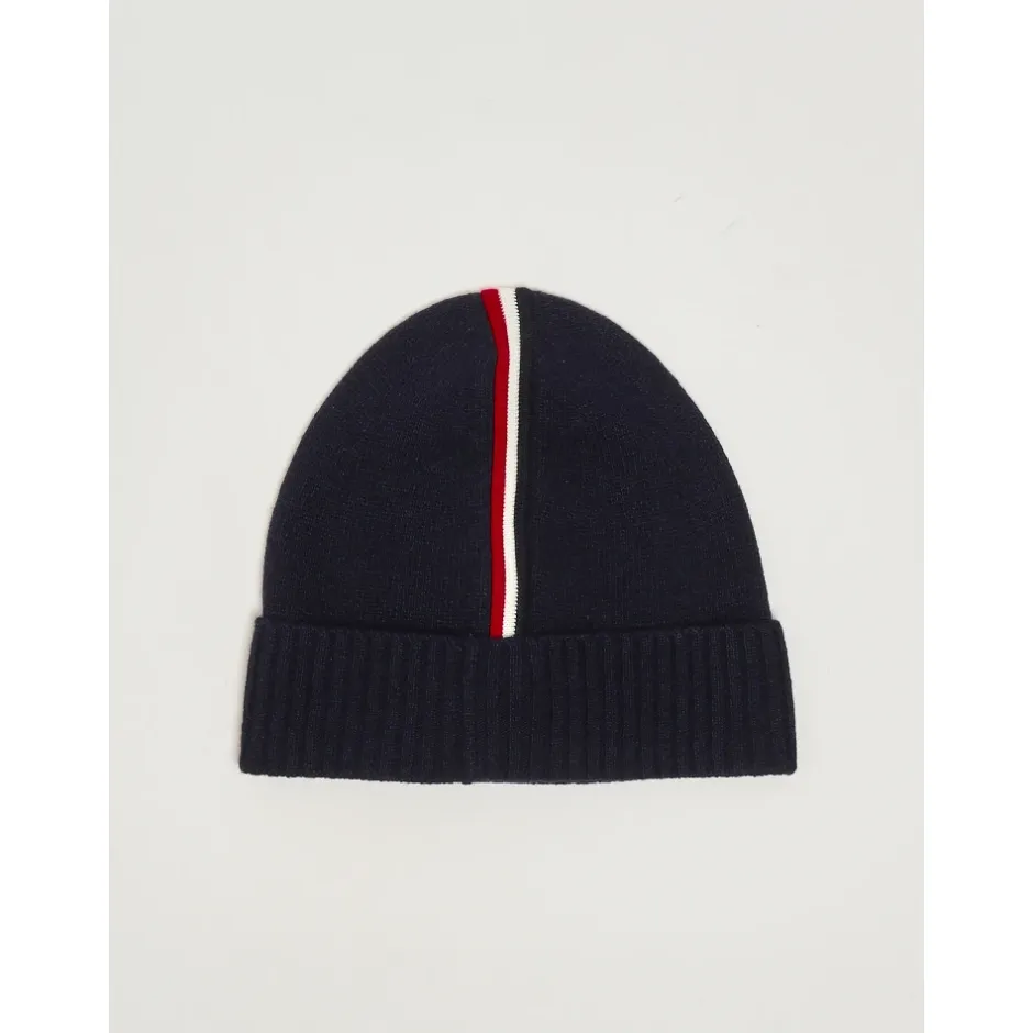 Hot Tricolor Trimmed Wool Beanie Børn Huer & Kasketter