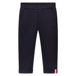 Best Tricolore-kantede bomulds joggingbukser Børn Underdele