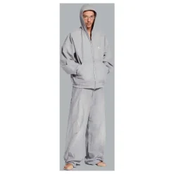 Sale Trompe L'oeil Denim Jakke Trøjer