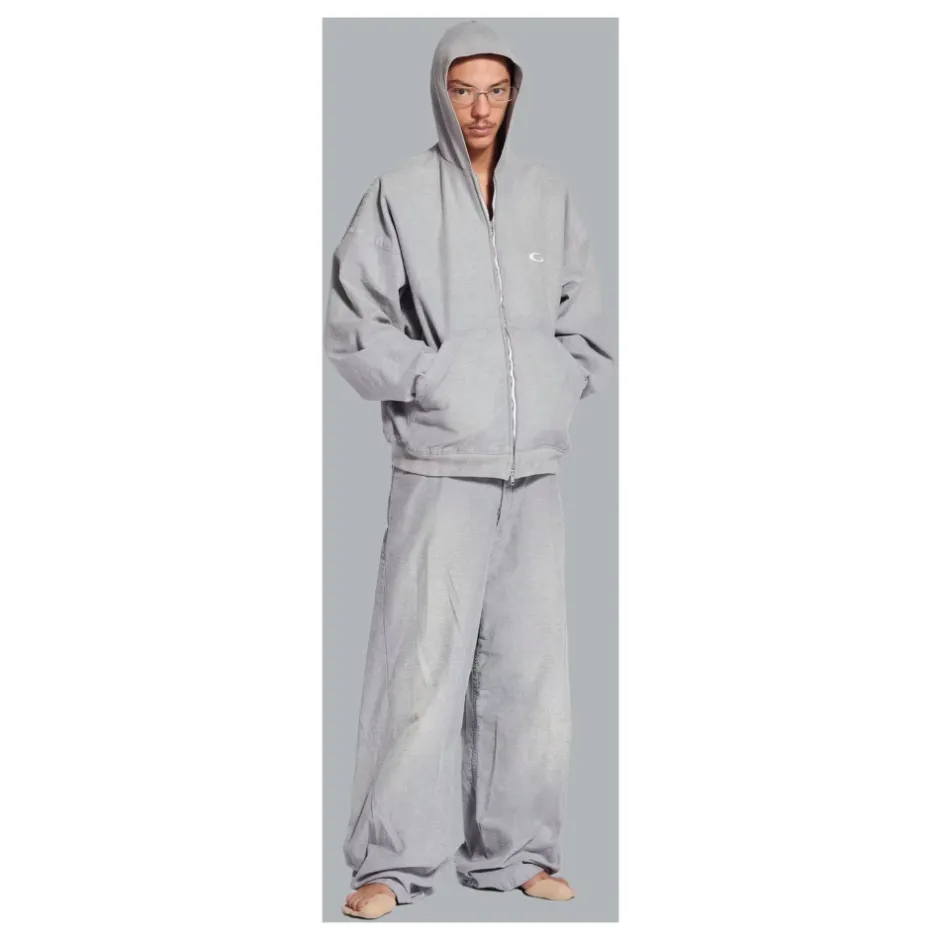 Sale Trompe L'oeil Denim Jakke Trøjer