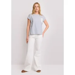 Clearance T-shirt con taschino Dame T-Shirts