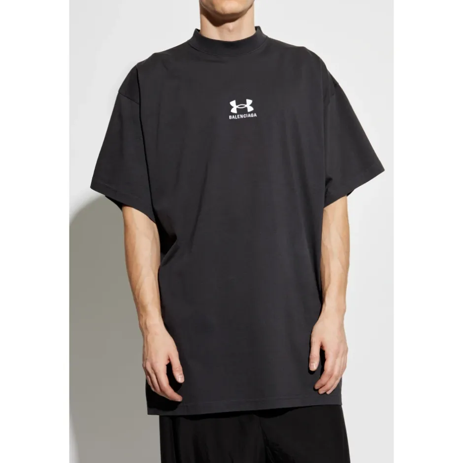 Sale T-shirt med broderet logo T-Shirts