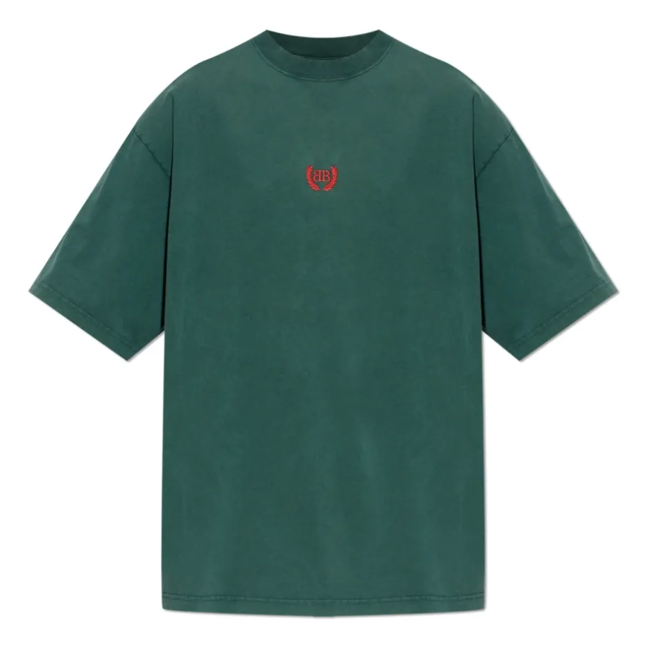 Discount T-shirt med broderet logo T-Shirts
