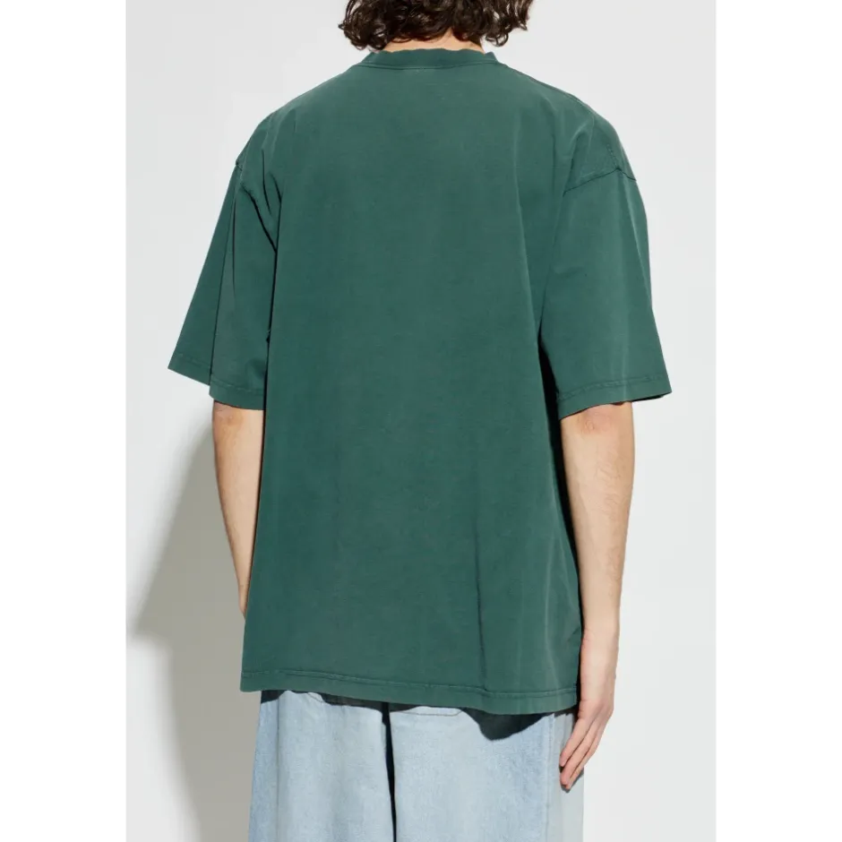 Discount T-shirt med broderet logo T-Shirts