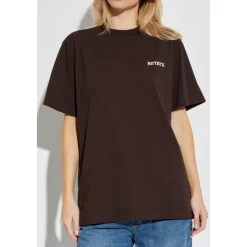 Outlet T-shirt med broderet logo Dame T-Shirts