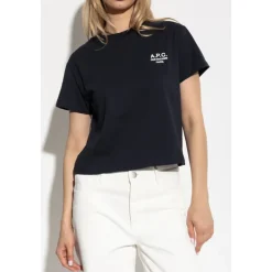 T-shirt med broderet logo Dame T-Shirts