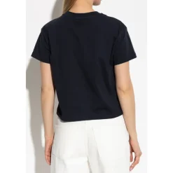 T-shirt med broderet logo Dame T-Shirts