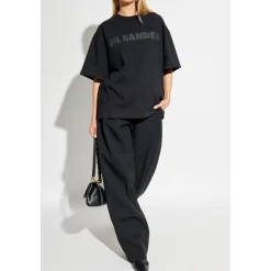 T-shirt med logo Dame T-Shirts