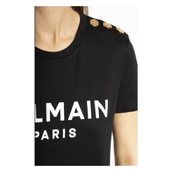 T-shirt med logo Dame T-Shirts
