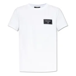 Sale T-shirt med logo patch T-Shirts