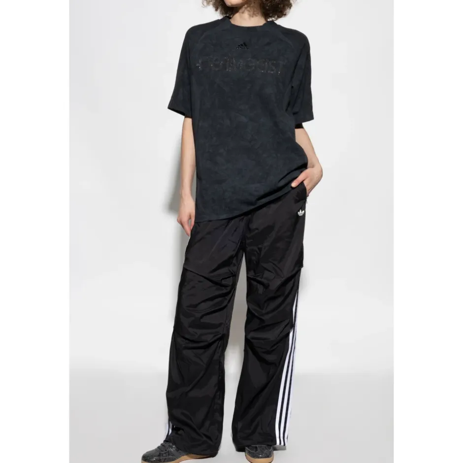 Hot T-shirt med skinnende applikationer Dame T-Shirts