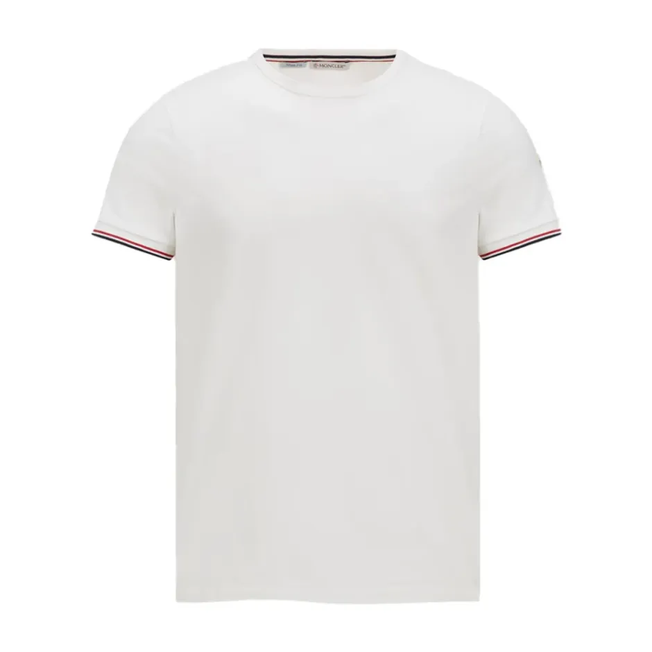 Hot T-shirt med tricolore-kant T-Shirts