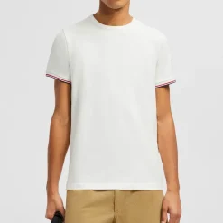 Hot T-shirt med tricolore-kant T-Shirts