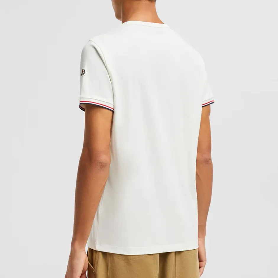 Hot T-shirt med tricolore-kant T-Shirts