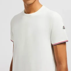 Hot T-shirt med tricolore-kant T-Shirts